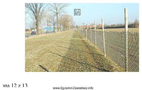 Przedstawiona na ilustracji zasłona (siatka) z tworzywa sztucznego sł
