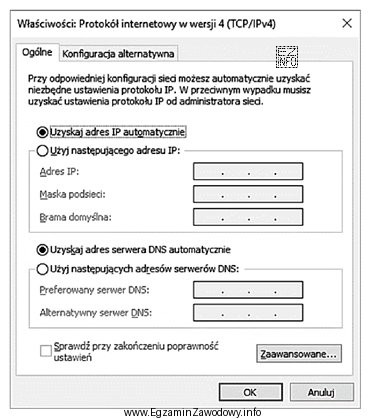 Aby karta sieciowa automatycznie uzyskiwała adres IP, ruter musi 