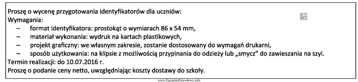 Przedstawiony fragment pisma to