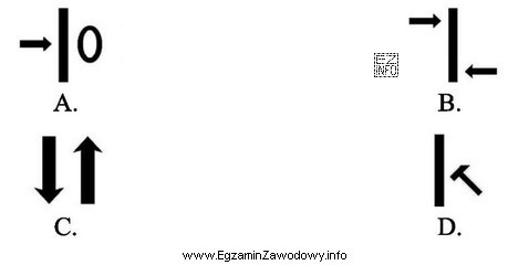 Graficzne oznaczenie tapety o dowolnym pasowaniu wzoru przedstawione jest na 