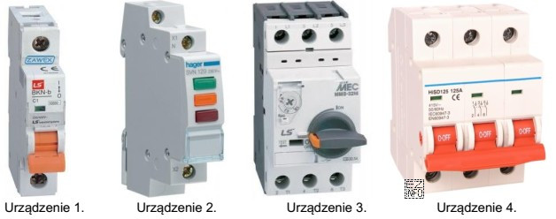Które z urządzeń jest przeznaczone do zabezpieczenia silnika 