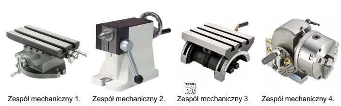 Który zespół mechaniczny stanowi wyposażenie tokarki uniwersalnej?