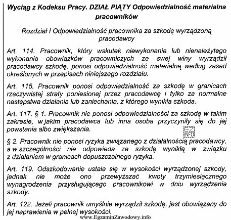 Pracownik drukarni swoim działaniem umyślnie doprowadził do uszkodzenia 